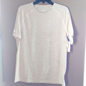 Mens Old Navy Active Beige T-shirt - Medium - NWT
